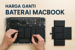 Read more about the article Harga Ganti Baterai MacBook di Jakarta Terbaru 2025